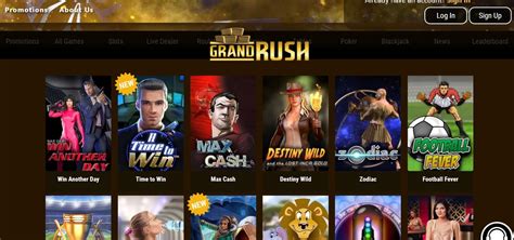 Обзор Grand Rush Casino  Честный обзор от Casino Guru